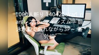 1000人斬り 140421akari_rian レズフェティシズム ～競泳水着で戯れながら3P～ 番外編