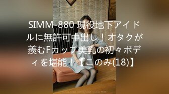 SIMM-880 現役地下アイドルに無許可中出し！オタクが羨むFカップ美乳の初々ボディを堪能！【このみ(18)】