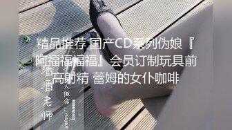 精品推荐 国产CD系列伪娘『阿福福福福』会员订制玩具前高射精 蕾姆的女仆咖啡