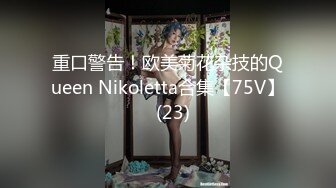 重口警告！欧美菊花杂技的Queen Nikoletta合集【75V】  (23)